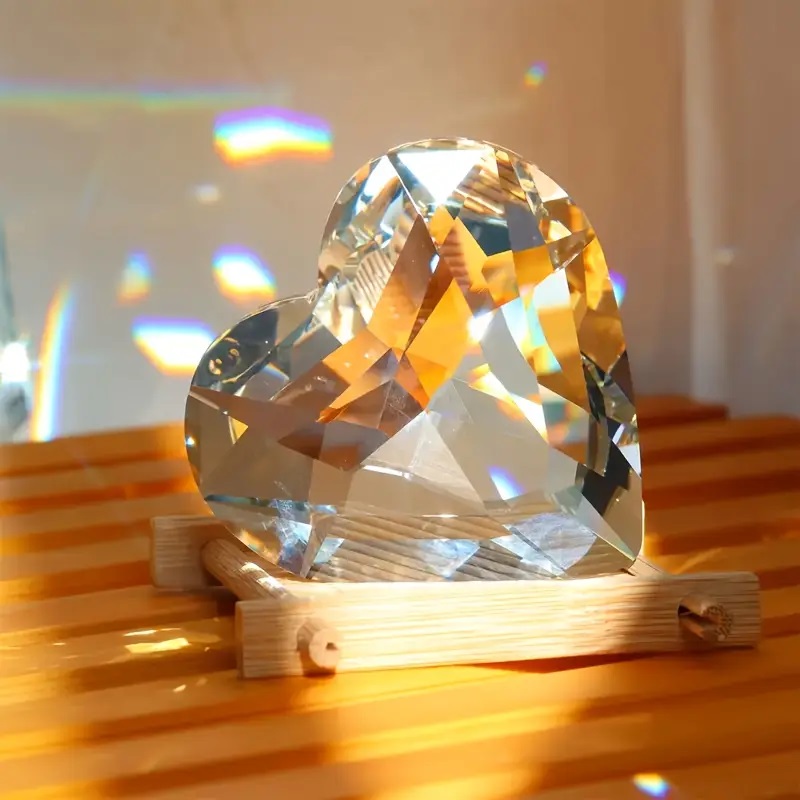 2 ชิ้นคริสตัล Suncatcher ปริซึ - Crystal Sun Catcher บทวิจารณ์และราคา