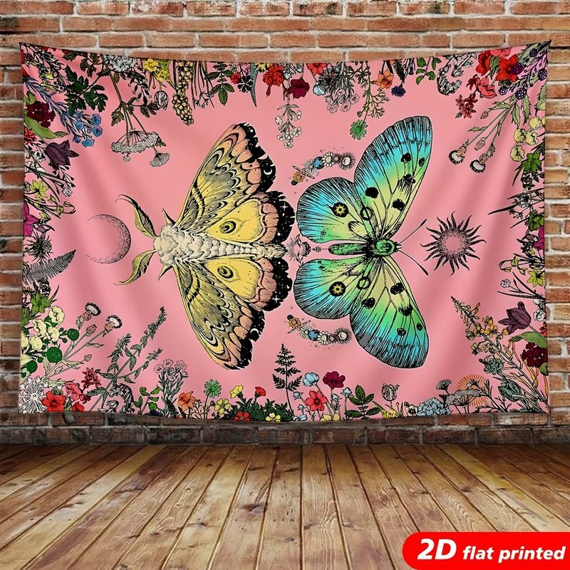 VIKAMA Moth Butterfly Moon Pha - Home Decor Yoga บทวิจารณ์และราคา