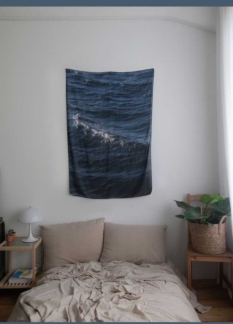 River Tapestry Wall แขวนประดับ - Aesthetic Tapestry บทวิจารณ์และราคา