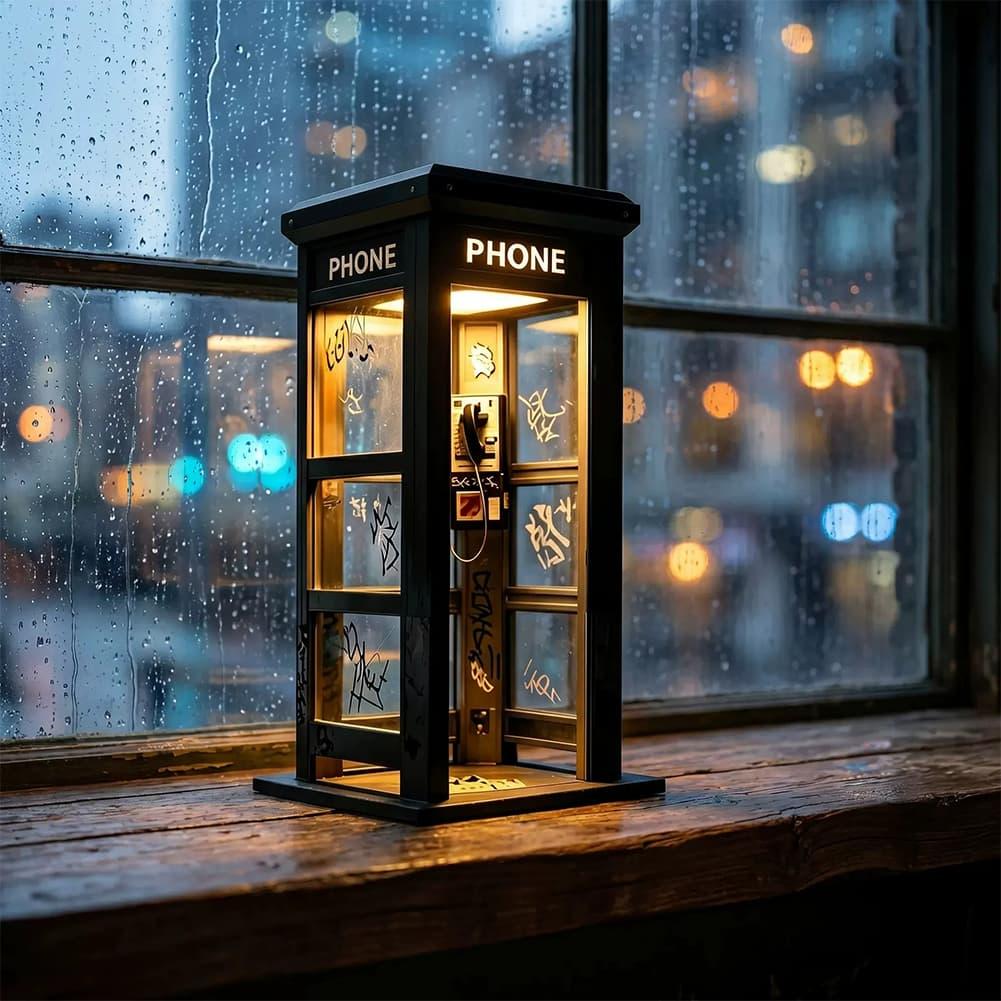 โคมไฟตั้งโต๊ะรูปตู้โทรศัพท์ลอน - Home Decor Gift บทวิจารณ์และราคา