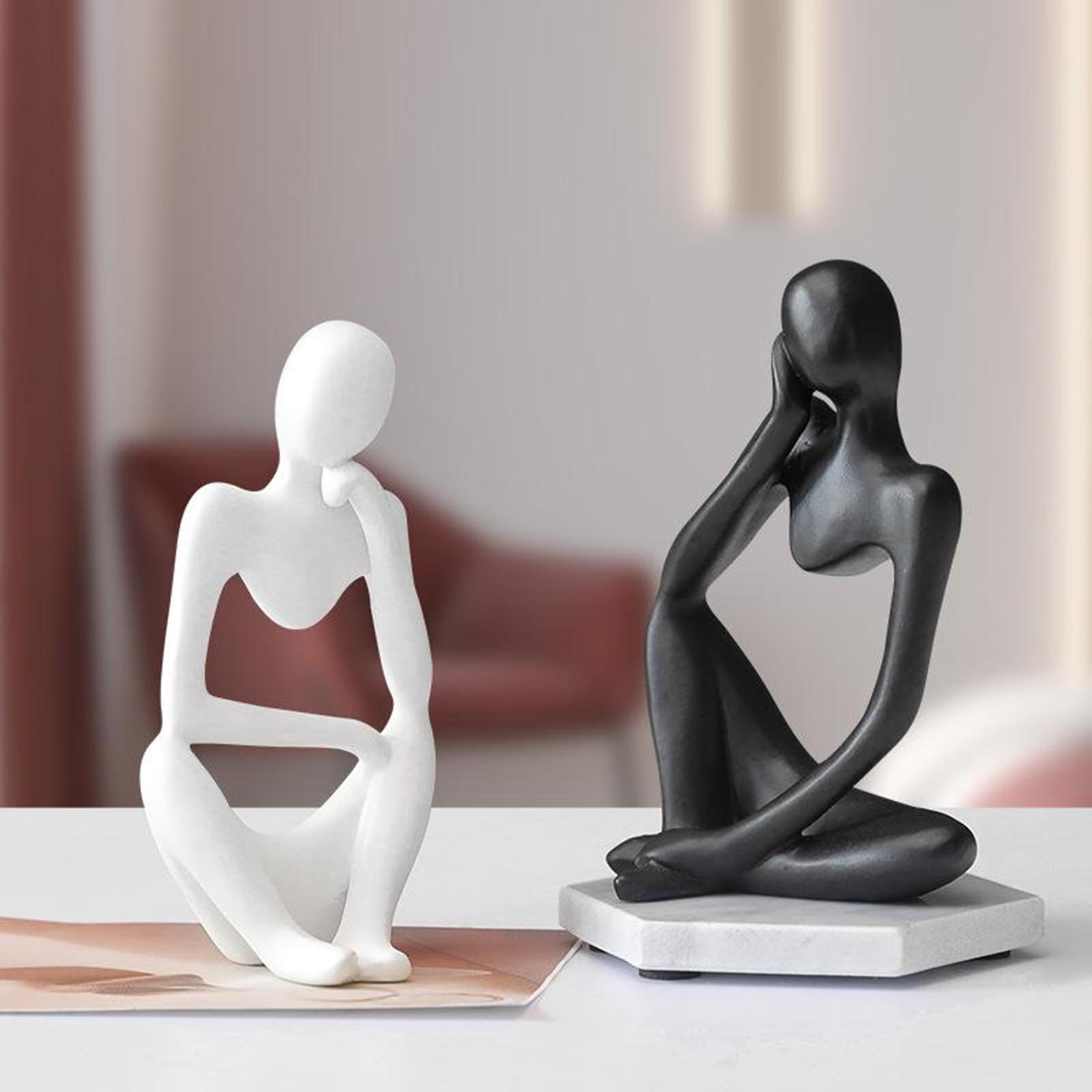 รูปปั้นศิลปะแอบสแตรกต์สไตล์เรซ - Abstract Sculpture Resin บทวิจารณ์และราคา