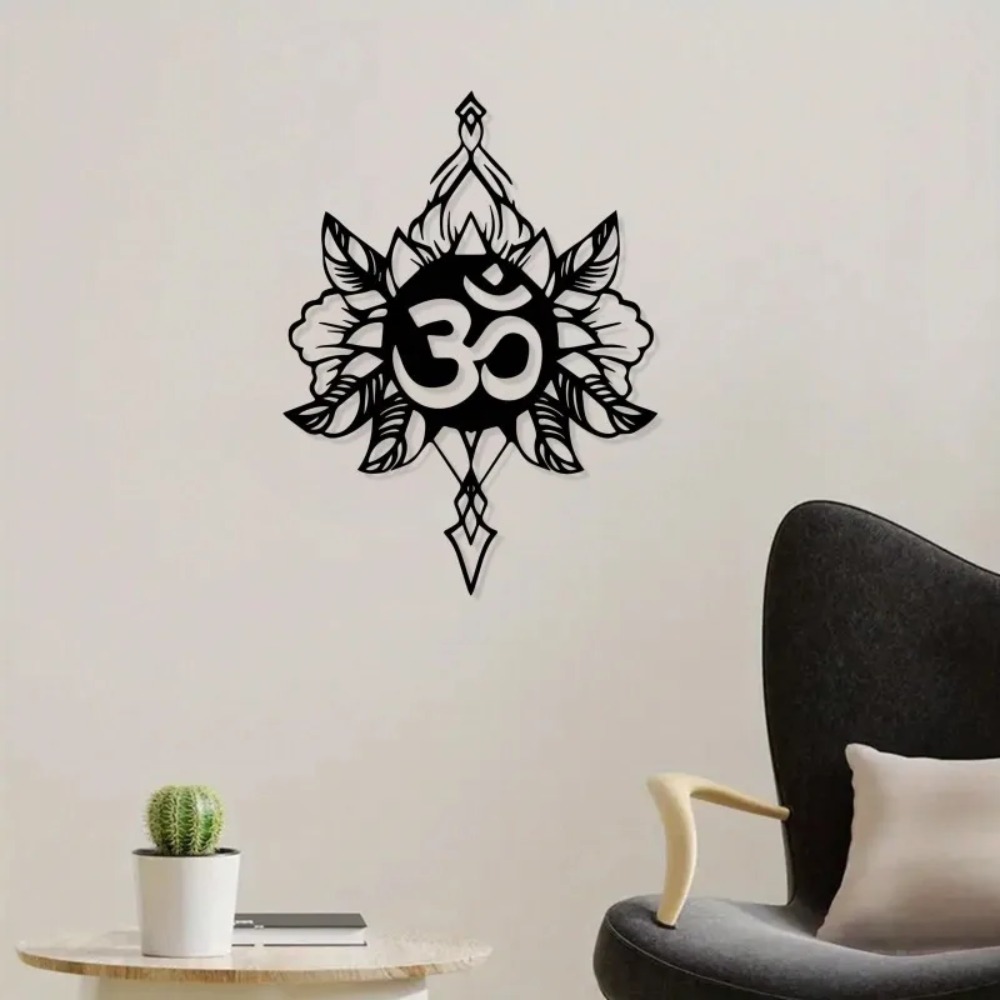 ศิลปะติดผนังโลหะรูปดอกบัว, ของ - Home Decor Yoga บทวิจารณ์และราคา