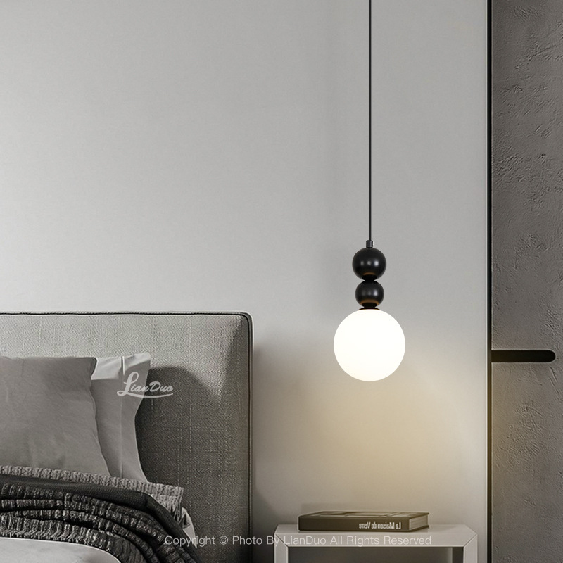 โคมไฟแก้ว LED ที่ห้อยไฟนอร์ดิก - Hanging Moon Lamp บทวิจารณ์และราคา
