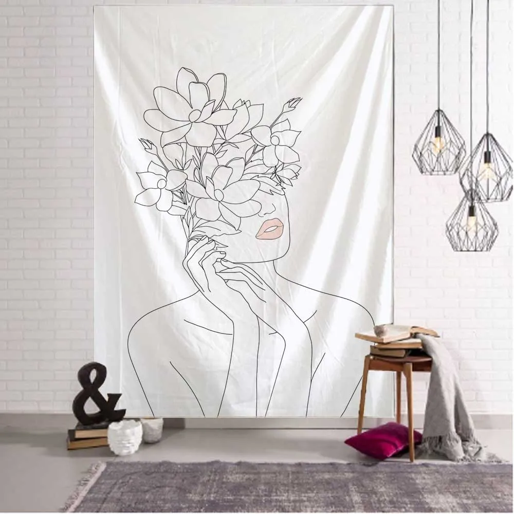 เสื่อโยคะปิกนิกแขวนผนังสีขาวศิ - Home Decor Yoga บทวิจารณ์และราคา