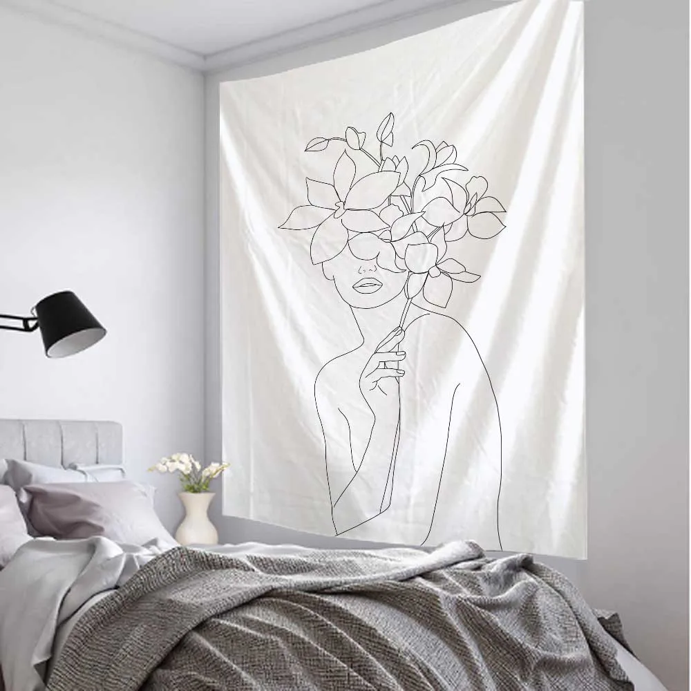 เสื่อโยคะปิกนิกแขวนผนังสีขาวศิ - Home Decor Yoga บทวิจารณ์และราคา