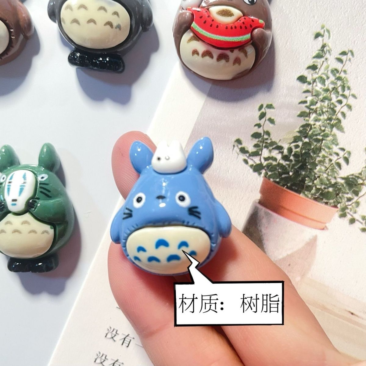 แม่เหล็กติดตู้เย็นเรซินลายโทโต - Home Decor Resin บทวิจารณ์และราคา