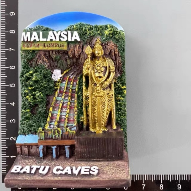 แม่เหล็กติดตู้เย็น 3 มิติ มาเล - Home Decor Malaysia บทวิจารณ์และราคา