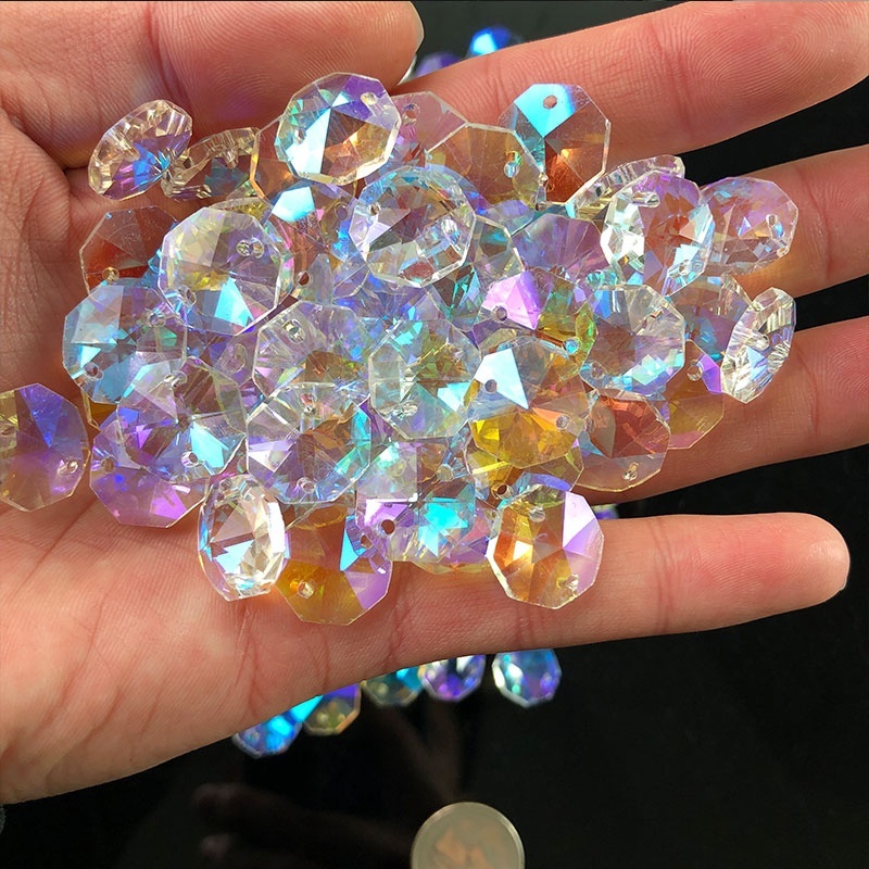 ลูกปัดแก้วคริสตัลออโรร่าทรงแปด - Crystal Sun Catcher บทวิจารณ์และราคา