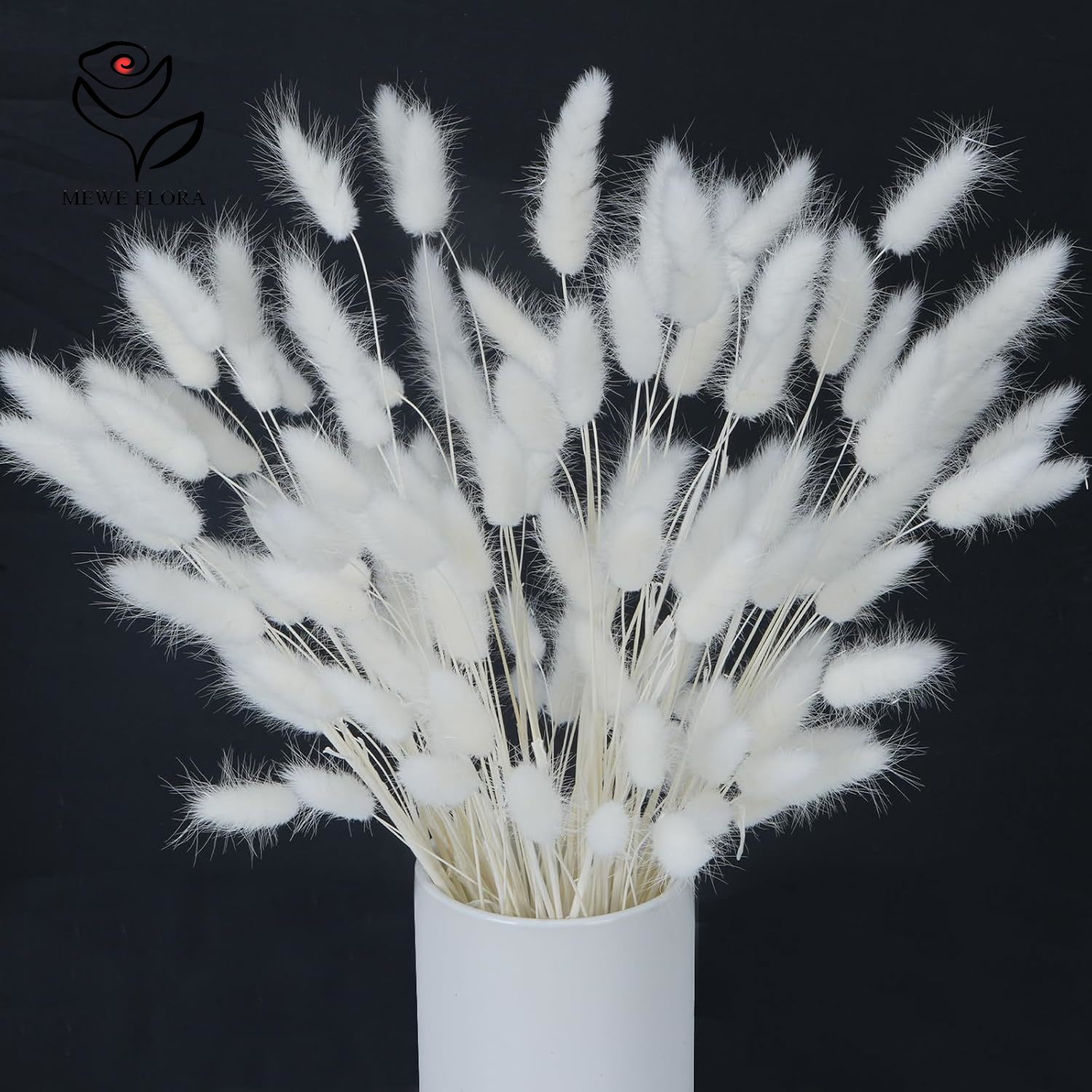 150 ชิ้น หญ้าแพมพัสสีขาวธรรมชา - Pampas Grass Decor บทวิจารณ์และราคา